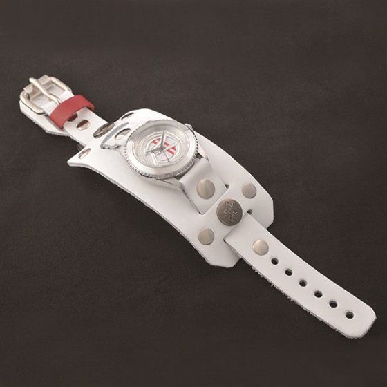 仮面ライダードライブ　マッハ× Red Monkey Designs Collaboration Wristwatch Silver925 High-End Model