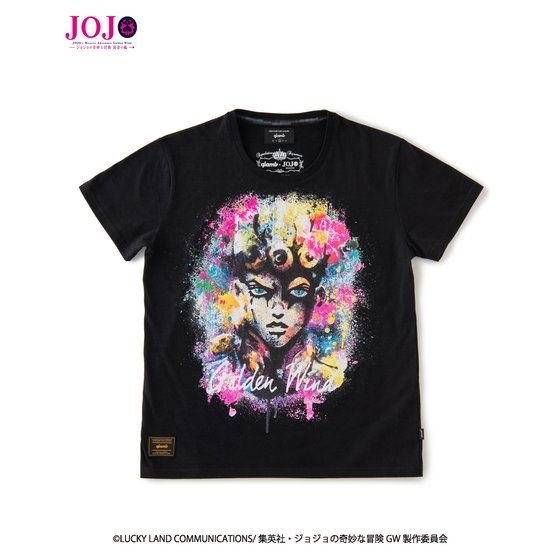 『ジョジョの奇妙な冒険 黄金の風』x『glamb』コラボレーションTシャツ アナザーカラーver.