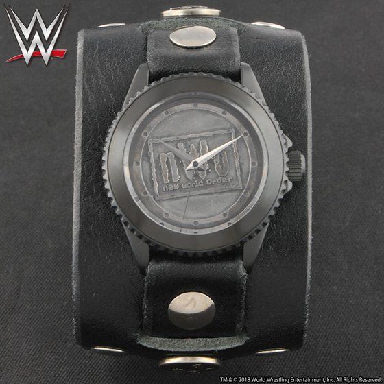 【クリックで詳細表示】WWE Red Monkey Wristwatch Silver925 nWo Model