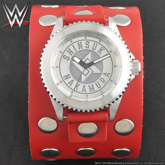 【クリックで詳細表示】WWE Red Monkey Wristwatch Silver925 中邑真輔 Model