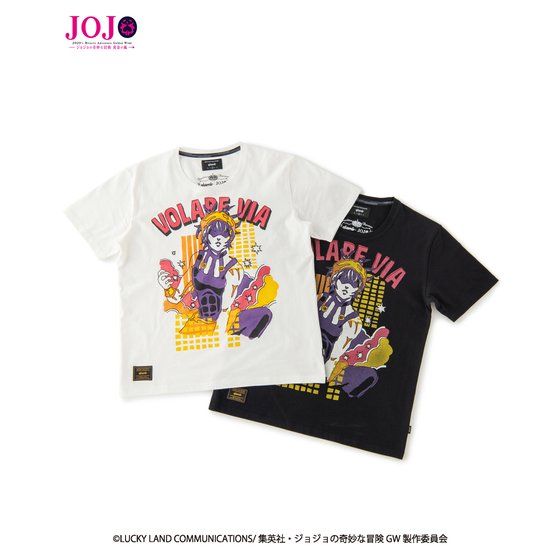 『ジョジョの奇妙な冒険 黄金の風』×『glamb』コラボレーションTシャツ２【二次受注：2019年5月発送】