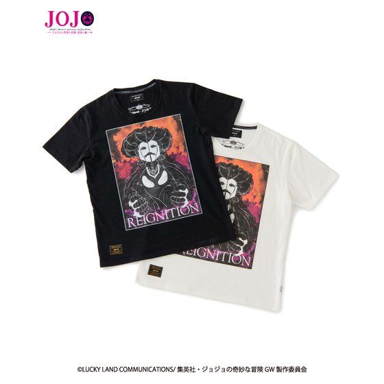 ジョジョの奇妙な冒険 黄金の風』×『glamb』コラボレーションTシャツ２