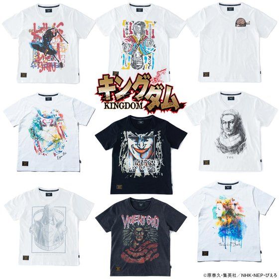 キングダム』×『glamb』 コラボレーションTシャツ | ファッション