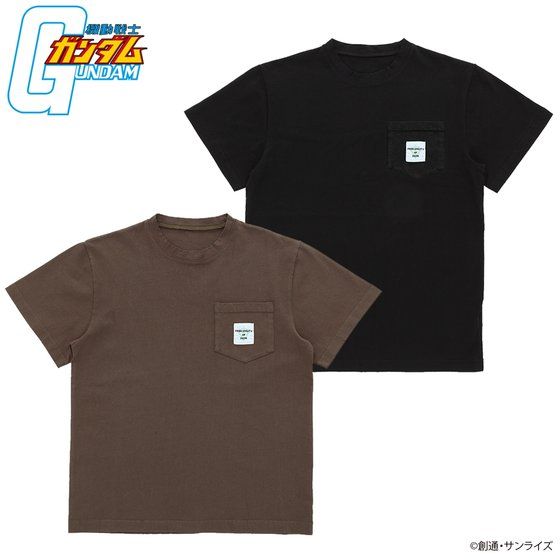 【クリックで詳細表示】機動戦士ガンダム ポケット付きTシャツ ジオンモデル 【2019年6月発送】