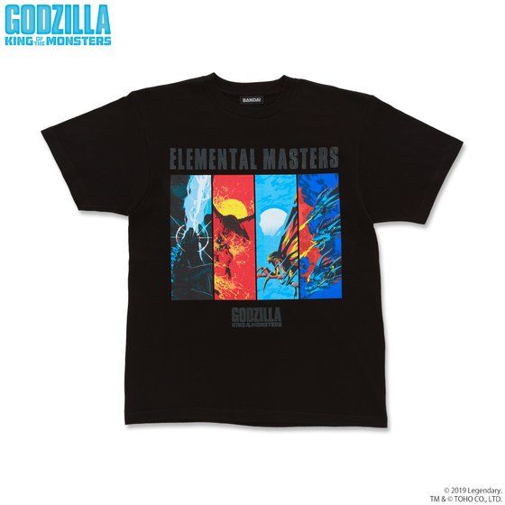 【クリックで詳細表示】GODZILLA King of the Monsters Tシャツ 8種