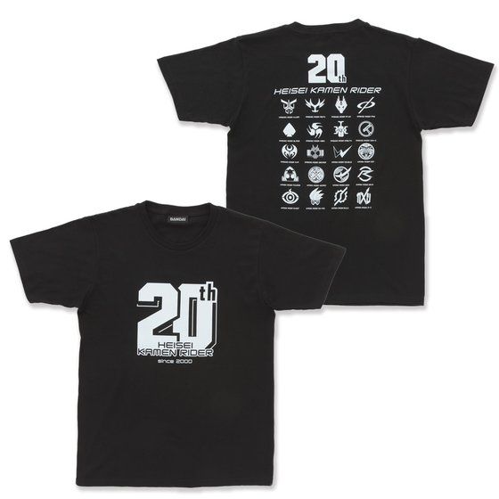 仮面ライダージオウ 平成仮面ライダー周年記念 ロゴtシャツ バンコレ