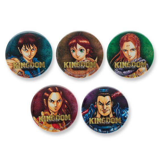 キングダム クリスタライト缶バッジ 桓騎 キングダム』桓騎 場面写缶バッジ2個セット – Anime Store JP