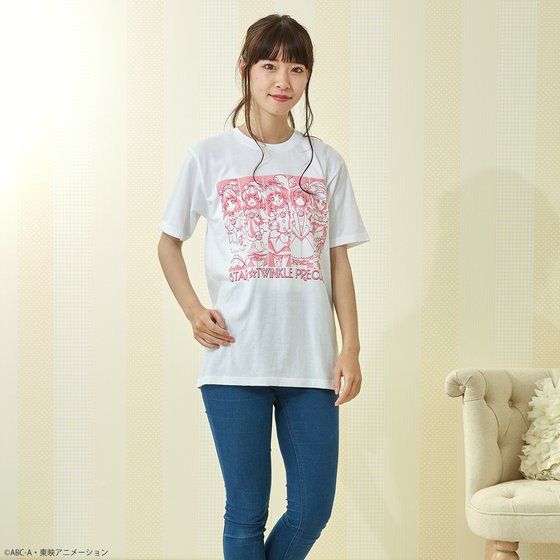 スター トゥインクルプリキュア 親子tシャツ 大人用 バンコレ