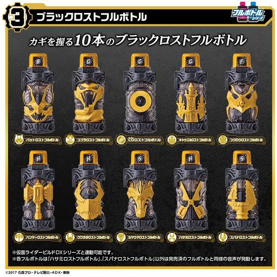 人気色 希少 レア 仮面ライダービルド パンドラパネル フルボトル