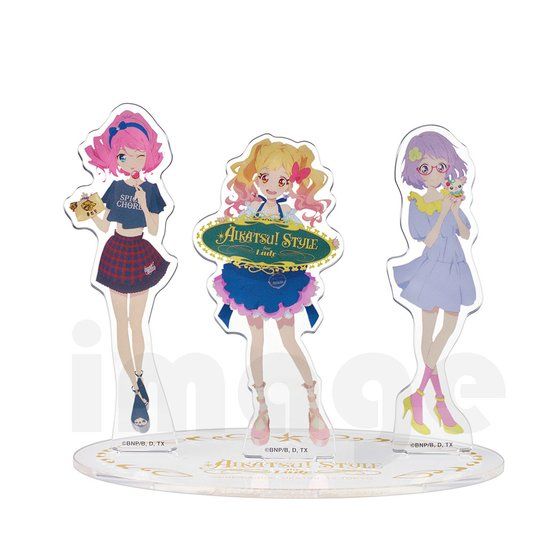 Aikatsu Style For Lady アイカツスターズ アクリルスタンド ゆめ ローラ 小春 アイカツ シリーズ ファッション アクセサリー バンダイナムコグループ公式通販サイト