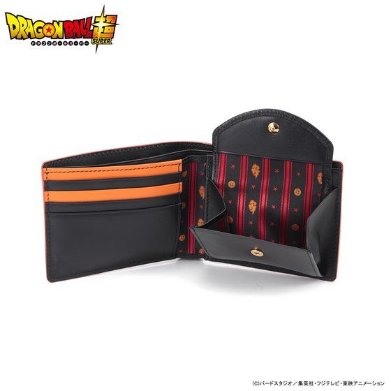 ドラゴンボール超ブロリーの孫悟空の 長財布 ドラゴンボール超 本革二つ折り財布【3次受注：2020年1月発送