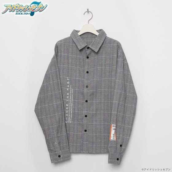 IDOLiSH7~LEGENDA YAMATO NIKAIDO Over sized Check shirts