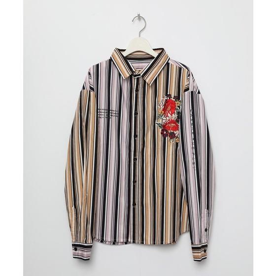 IDOLiSH7~LEGENDA RIKU NANASE Blocking Stripe shirts