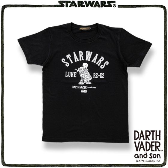 STAR WARS DARTH VADER and son Tシャツ（R2-D2）