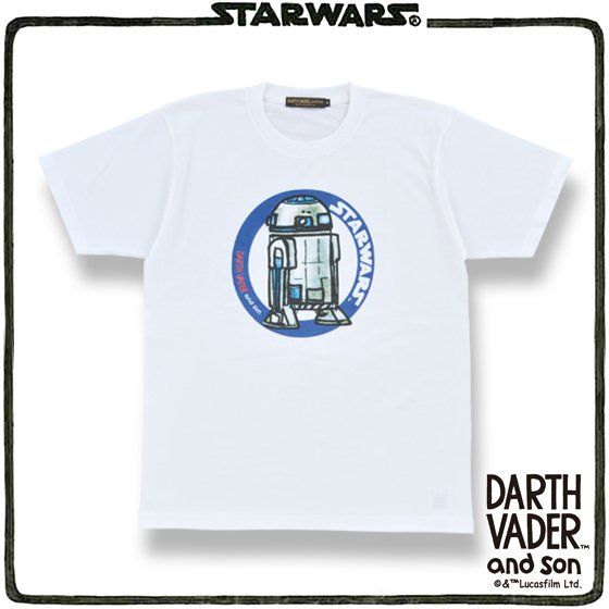 DARTH VADER and son R2-D2 Tシャツ