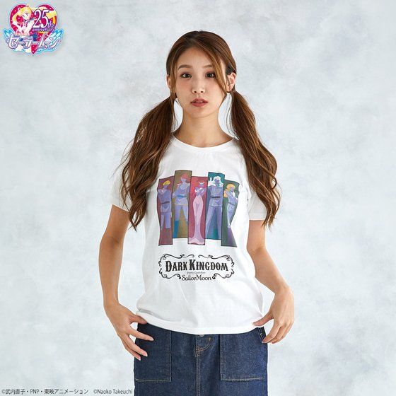 美少女戦士セーラームーン セーラー5戦士 ダーク キングダムtシャツ バンコレ