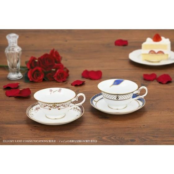 ジョジョの奇妙な冒険 黄金の風×Noritake ティーカップ＆ソーサーセット ～ジョルノ・ジョバァーナ～ | ジョジョの奇妙な冒険  フィギュア・プラモデル・プラキット | アニメグッズ ・おもちゃならプレミアムバンダイ｜バンダイナムコグループの公式通販サイト