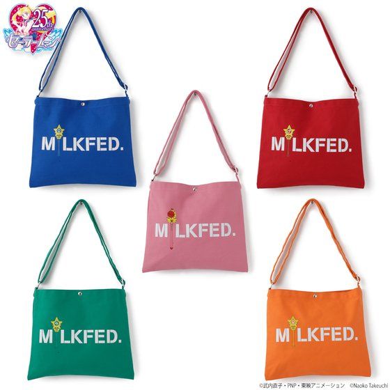 [MILKFED.~Z[[[R{]SAILOR MOON CANVAS SACOCHE