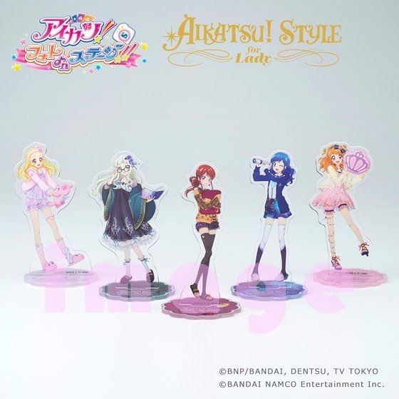 AIKATSU!STYLE for Lady with フォトカツ！アクリルスタンド～ナイトドリームコレクション～