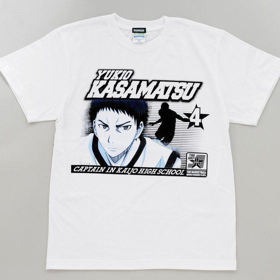 黒子のバスケ Tシャツ パーソナル柄 笠松幸男 再販 バンコレ