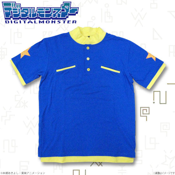 デジモンアドベンチャー25周年Tシャツ（太一＆ヤマト＆オメガモン） L