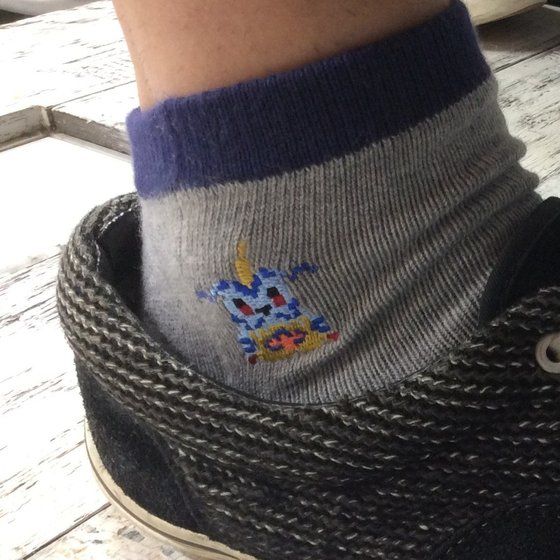 デジモンアドベンチャーtri.靴下屋コラボドットビットソックスセット