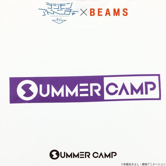デジモンアドベンチャーtri. SUMMER CAMP Tシャツ(パープル)