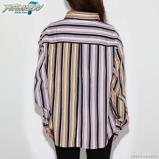 IDOLiSH7�~LEGENDA RIKU NANASE Blocking Stripe shirts