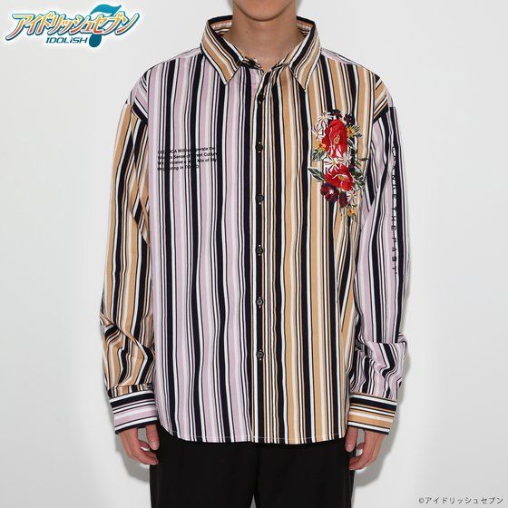 IDOLiSH7�~LEGENDA RIKU NANASE Blocking Stripe shirts