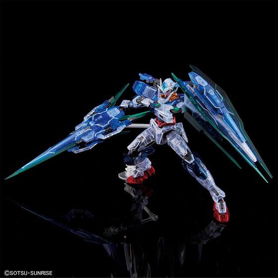 RG 1/144 ガンダムベース限定 ダブルオークアンタフルセイバー [クリア 