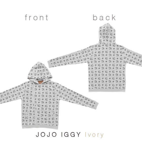 PB����y�W���W���̊�Ȗ`���zJOJO IGGY RIDERS HOODIE�i�W���W�� �C�M�[ �����Y�p�[�J�[�j�y2020�N6�������z