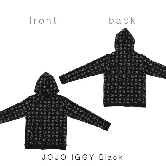 PB����y�W���W���̊�Ȗ`���zJOJO IGGY RIDERS HOODIE�i�W���W�� �C�M�[ �����Y�p�[�J�[�j�y2020�N6�������z
