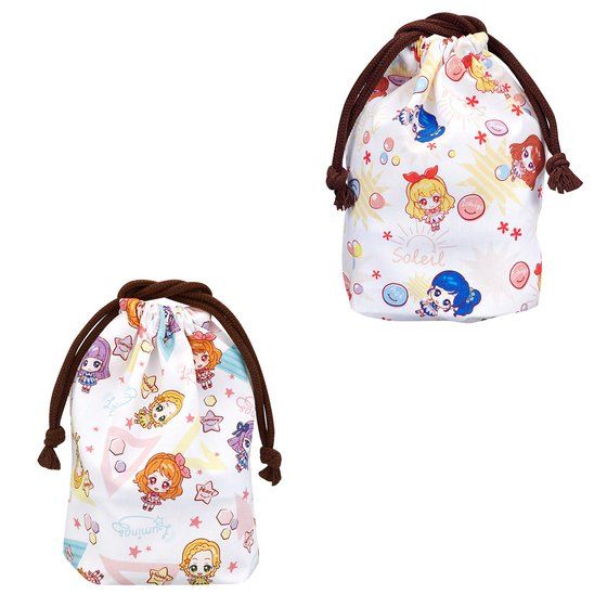 アイカツ！スタイル ユニット総柄巾着(小) | アイカツ！シリーズ