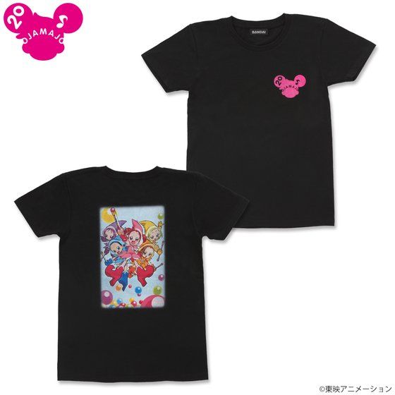 おジャ魔女どれみ 20周年記念 バックプリントTシャツ_8