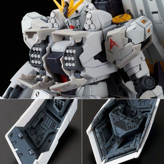 【純正新品】RG 1/144[ νガンダム HWS装備型 ]塗装済 完成品 完成品