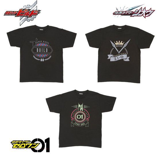 仮面ライダーシリーズ モチーフアートtシャツが 仮面ライダーゼロワン クウガ まで登場 受付は8月6日まで