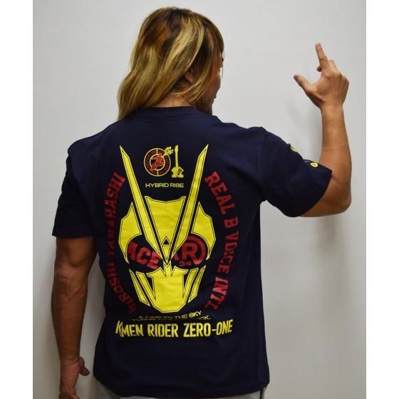 仮面ライダーゼロワン×棚橋弘至×RealBvoice Tシャツ（ブラック