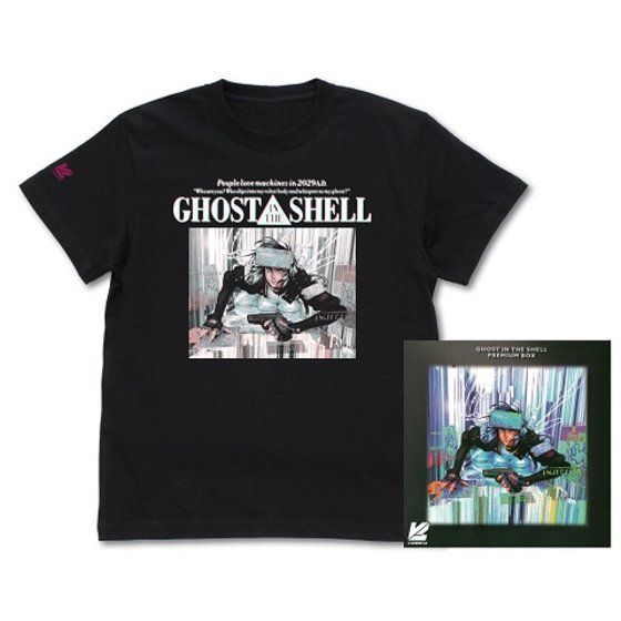 VIDESTA　GHOST IN THE SHELL/攻殻機動隊　PREMIUM BOX LD パッケージ Tシャツ