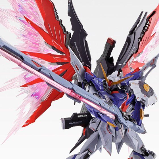 神々しい光の翼！ 「METAL BUILD デスティニーガンダム SOUL RED Ver