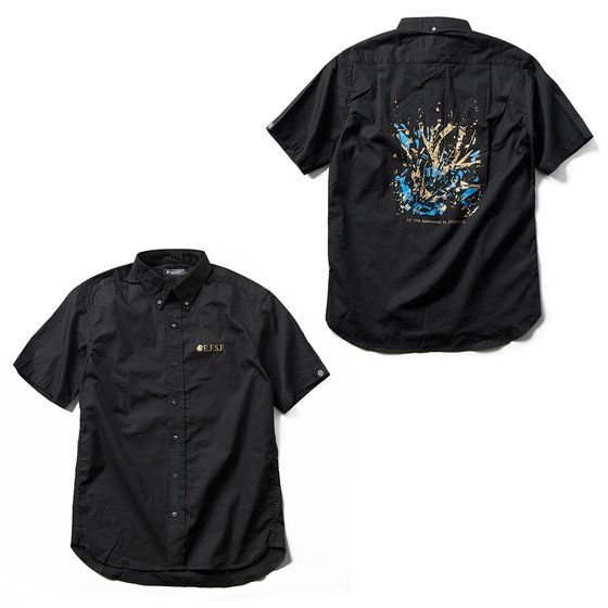 STRICT-G『機動戦士ガンダムUC』 OVA10周年記念 半袖ボタンダウンシャツ バンシィ
