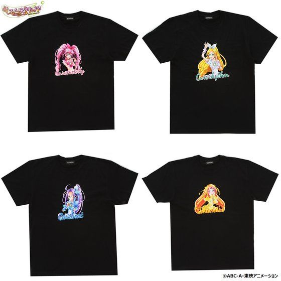 スイートプリキュア 10周年記念tシャツ プリキュアオールスターズ 趣味 コレクション バンダイナムコグループ公式通販サイト