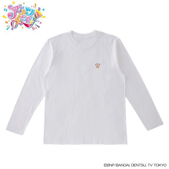Aikatsu!Style for Lady 学園デザイン刺繍ロングスリーブTシャツ