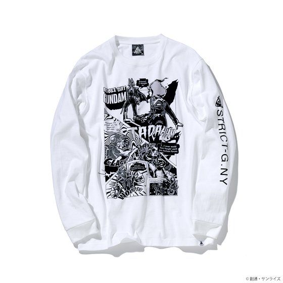 STRICT-G NEW YARK 長袖Tシャツ コミック柄