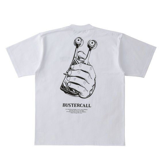ONE PIECE@BUSTERCALL@Tshirt GD white