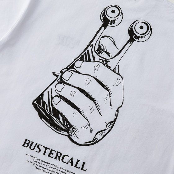 ONE PIECE@BUSTERCALL@Tshirt GD white