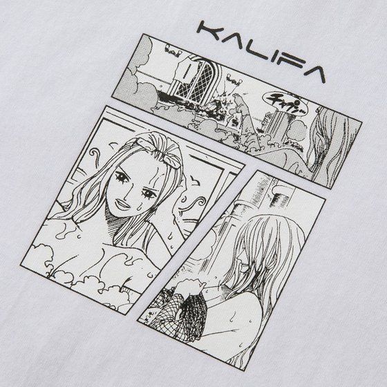 ONE PIECE@BUSTERCALL@Tshirt KALIFA white