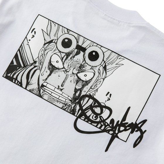 ONE PIECE@BUSTERCALL@Tshirt FRANKY white