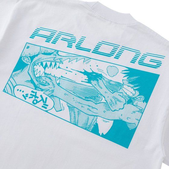 ONE PIECE@BUSTERCALL@Tshirt ARLONG white