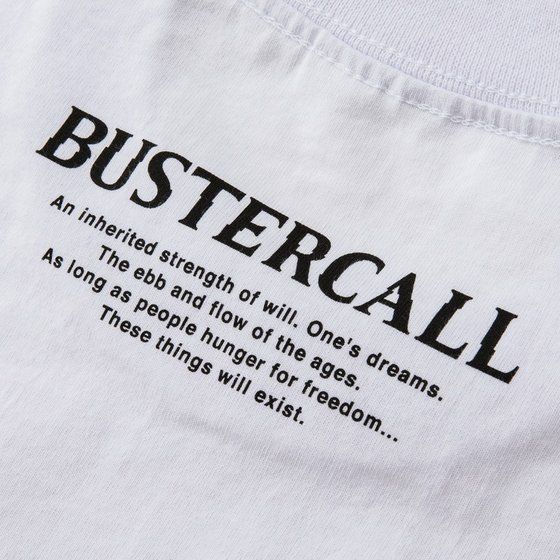 ONE PIECE@BUSTERCALL@Tshirt SD white
