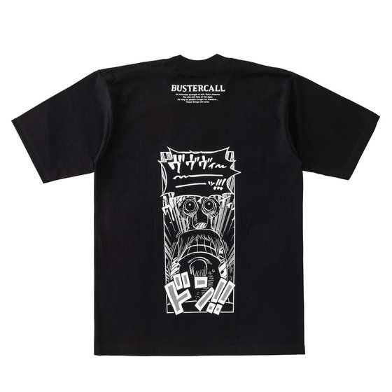 ONE PIECE@BUSTERCALL@Tshirt SD black